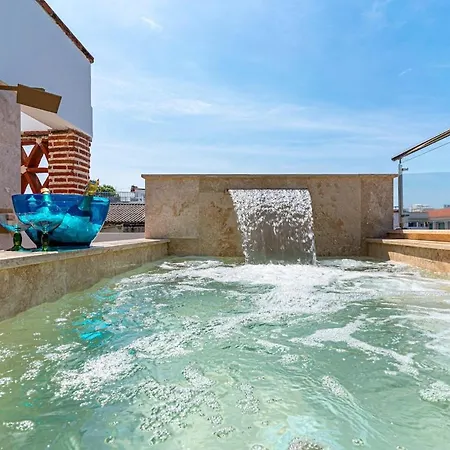Villa Luxury House In The Heart Of With Jacuzzi Cartagena